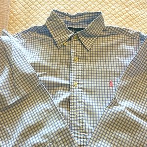 Ralph Lauren Men’s Long Sleeve Dress Shirt Large